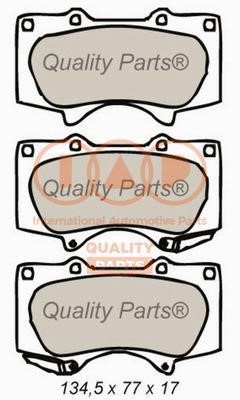IAP 704-12028 Brake Pad Set, disc brake 70412028