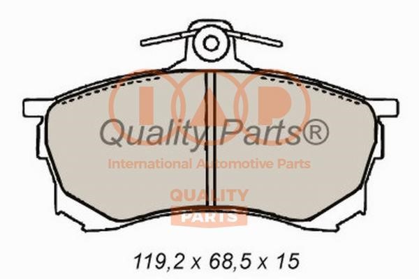 IAP 704-12080X Brake Pad Set, disc brake 70412080X