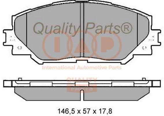 IAP 704-17055 Brake Pad Set, disc brake 70417055