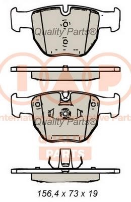 IAP 704-14054 Brake Pad Set, disc brake 70414054