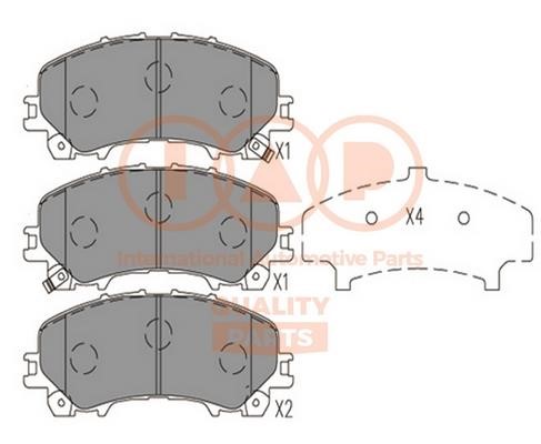 IAP 704-13113 Brake Pad Set, disc brake 70413113