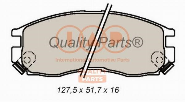 IAP 704-02041 Brake Pad Set, disc brake 70402041