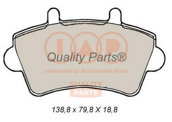IAP 704-13160 Brake Pad Set, disc brake 70413160