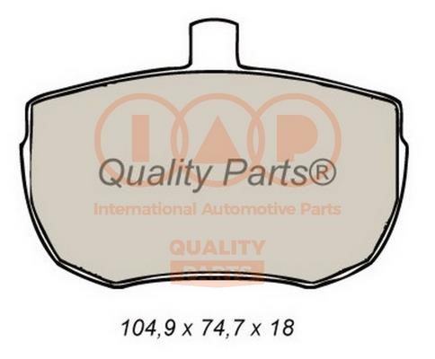 IAP 704-14030 Brake Pad Set, disc brake 70414030
