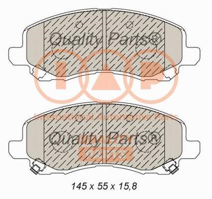 IAP 704-02043X Brake Pad Set, disc brake 70402043X