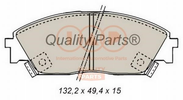 IAP 704-06012 Brake Pad Set, disc brake 70406012
