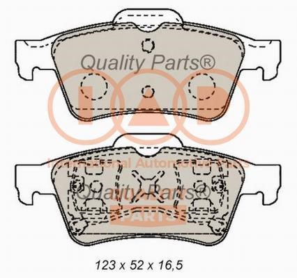 IAP 704-11028X Brake Pad Set, disc brake 70411028X