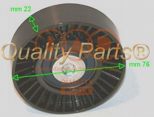 IAP 127-21155G Deflection/guide pulley, v-ribbed belt 12721155G