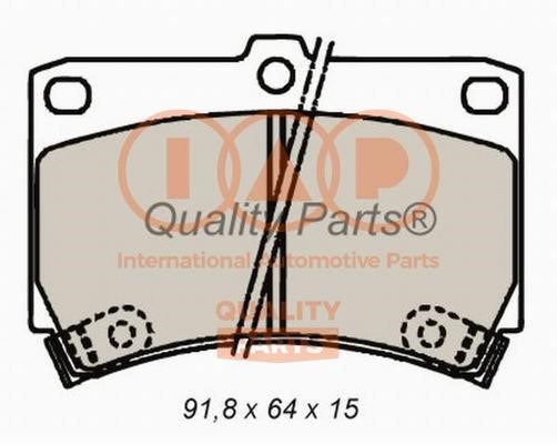 IAP 704-11021X Brake Pad Set, disc brake 70411021X