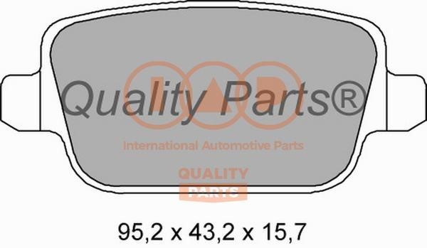 IAP 704-14073X Brake Pad Set, disc brake 70414073X
