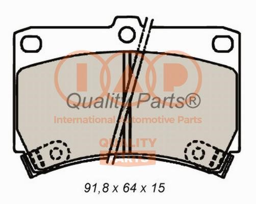 IAP 704-11021 Brake Pad Set, disc brake 70411021