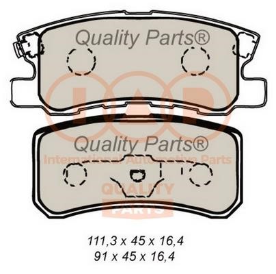 IAP 704-12027 Brake Pad Set, disc brake 70412027