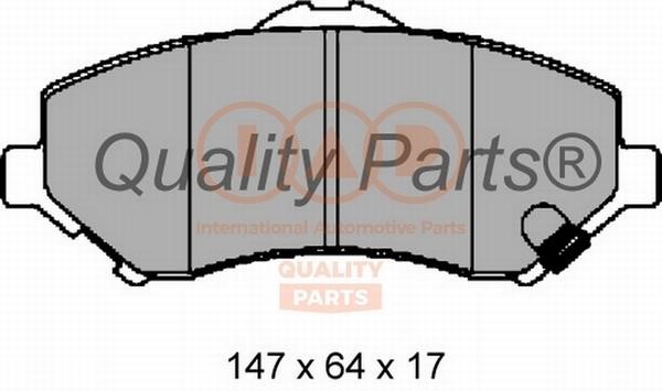 IAP 704-00029 Brake Pad Set, disc brake 70400029