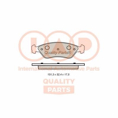 IAP 704-21040X Brake Pad Set, disc brake 70421040X