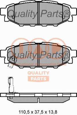 IAP 704-15052X Brake Pad Set, disc brake 70415052X
