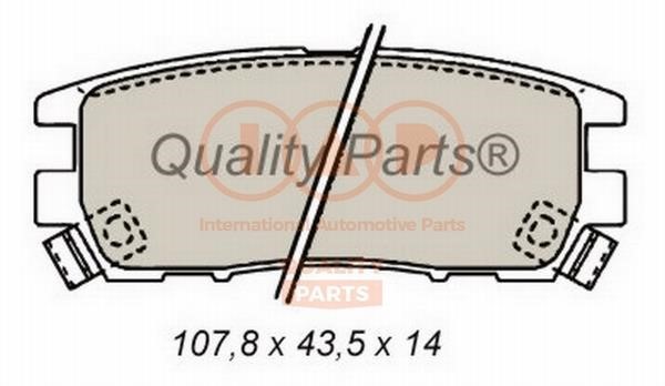 IAP 704-12022 Brake Pad Set, disc brake 70412022