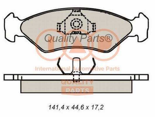 IAP 704-11012X Brake Pad Set, disc brake 70411012X