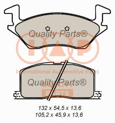 IAP 704-17088 Brake Pad Set, disc brake 70417088