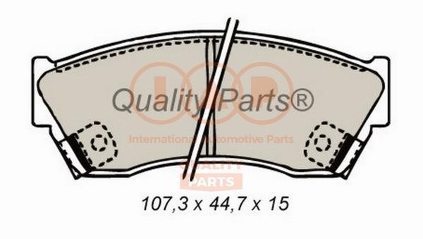 IAP 704-16060 Brake Pad Set, disc brake 70416060