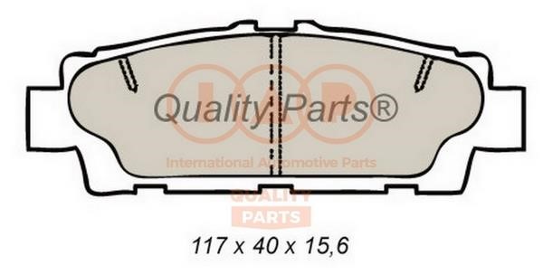 IAP 704-17141 Brake Pad Set, disc brake 70417141