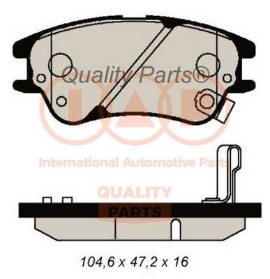 IAP 704-07091 Brake Pad Set, disc brake 70407091