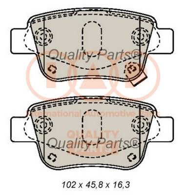 IAP 704-17183 Brake Pad Set, disc brake 70417183