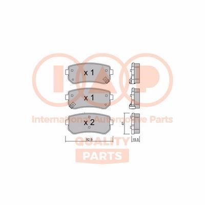 IAP 704-21073P Brake Pad Set, disc brake 70421073P