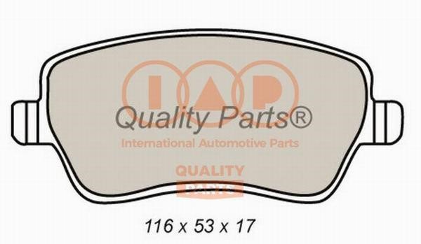 IAP 704-16066 Brake Pad Set, disc brake 70416066
