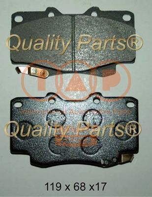 IAP 704-17161 Brake Pad Set, disc brake 70417161