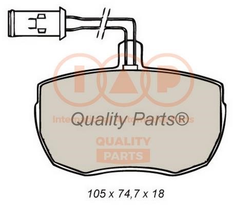 IAP 704-14050 Brake Pad Set, disc brake 70414050