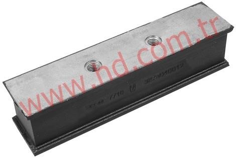 HD Rubber HD 5216 Mounting, radiator HD5216