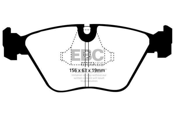 EBC DP2689 Brake Pad Set, disc brake DP2689