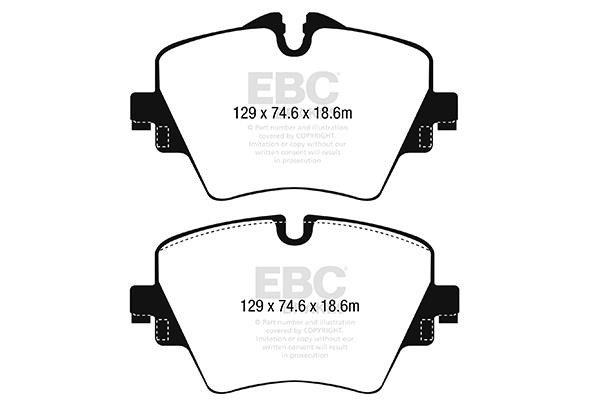 EBC DP32245C Brake Pad Set, disc brake DP32245C