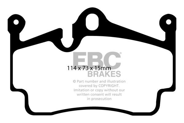 EBC DP91920 Brake Pad Set, disc brake DP91920