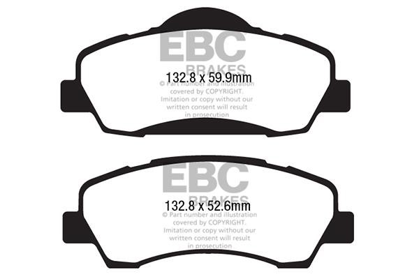EBC DP22177 Brake Pad Set, disc brake DP22177
