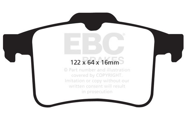 EBC DP32059C Brake Pad Set, disc brake DP32059C