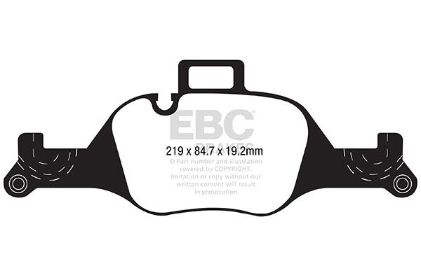 EBC DP32289C Brake Pad Set, disc brake DP32289C