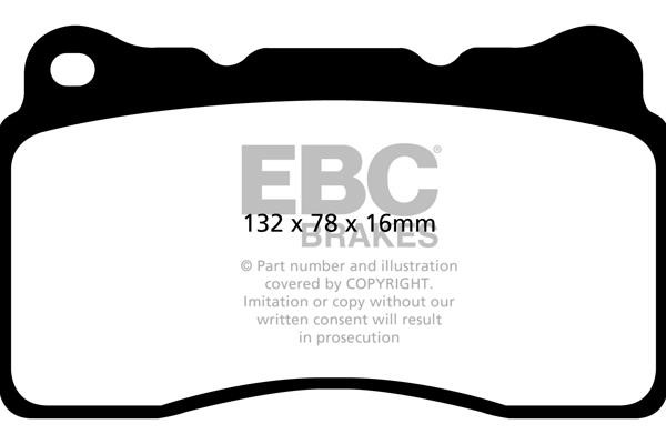 EBC DP92093 Brake Pad Set, disc brake DP92093
