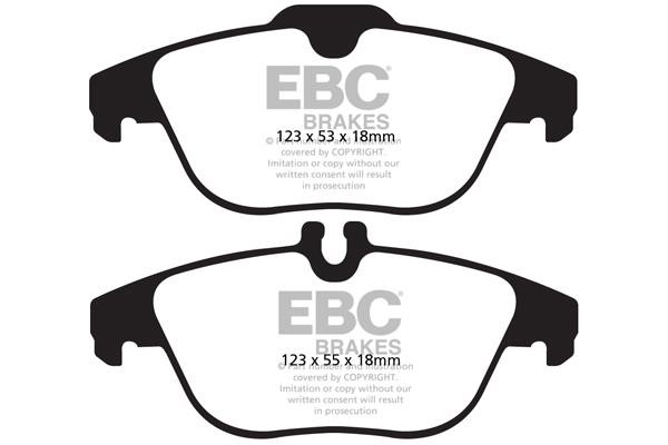 EBC DP32012C Brake Pad Set, disc brake DP32012C