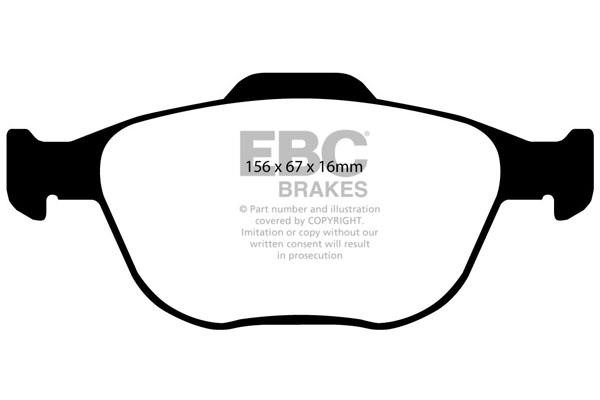EBC DP91641 Brake Pad Set, disc brake DP91641