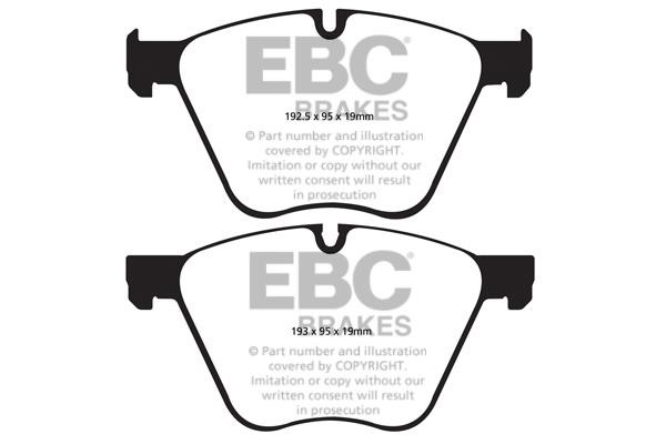 EBC DP32007C Brake Pad Set, disc brake DP32007C