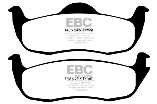 EBC DP61745 Brake Pad Set, disc brake DP61745