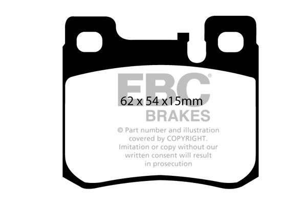 EBC DP31026C Brake Pad Set, disc brake DP31026C
