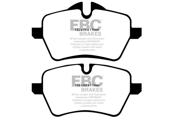 EBC DP91789 Brake Pad Set, disc brake DP91789