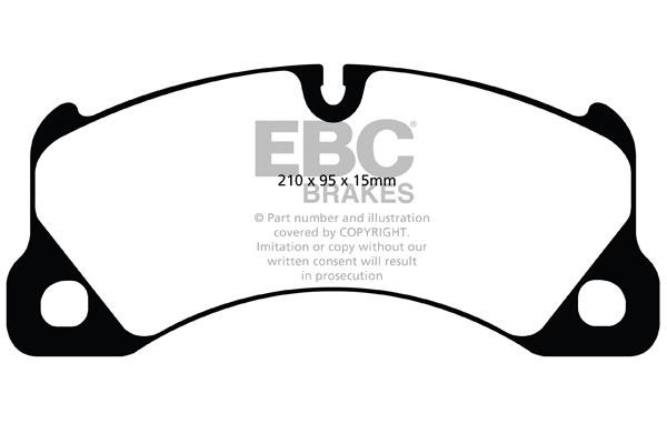 EBC DP51835NDX Brake Pad Set, disc brake DP51835NDX