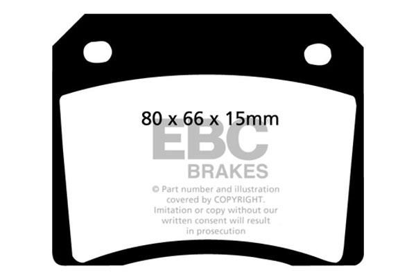 EBC DP5101NDX Brake Pad Set, disc brake DP5101NDX