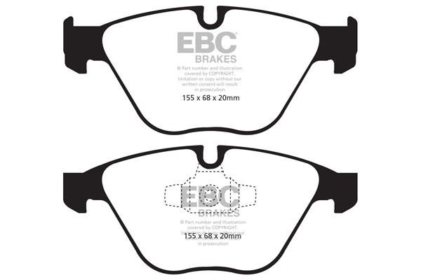EBC DP51512NDX Brake Pad Set, disc brake DP51512NDX