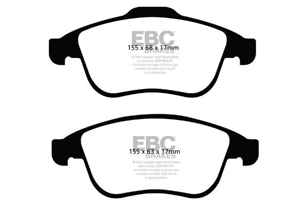 EBC DP22024 Brake Pad Set, disc brake DP22024