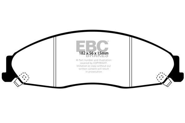 EBC DP21645 Brake Pad Set, disc brake DP21645