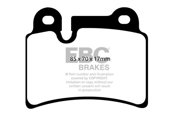 EBC DP41944R Brake Pad Set, disc brake DP41944R